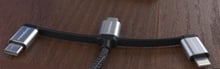 FuseChicken USB Cable to Lightning/microUSB/USB-C Rebel 1.5m Black Пожизненная Гарантия от Производителя