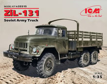 Советский армейский грузовой автомобиль ZiL-131 Soviet Army truck(ICM35515)