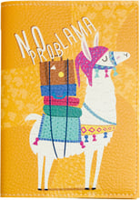 Обложка для паспорта PAPAdesign "No prob lama"