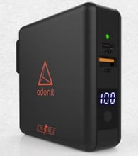 Adonit Wireless Charging with Power Bank 6700mAh Travel Cube Pro Black (134-17-07-A)