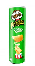 Чипсы Pringles Cheese & Onion, 165 г (WT00712)