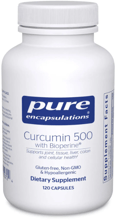 Pure Encapsulations Curcumin 500 with Bioperine Куркумін 500 з біоперином 120 капсул