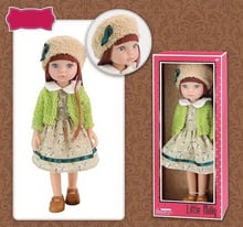 Кукла в шубке и шапочке 33 см (91071-DH)