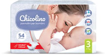 Chicolino подгузники детские 3 (4-9кг) 54шт JUMBO