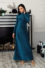Платье Ри Мари Ларси ПЛ 3321 52 голубое вечернее длинное макси