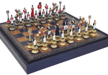 Набор ItalFama Наполеон шахматы + шашки + нарды (1992219GB)
