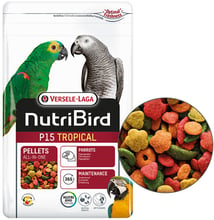Корм для крупных попугаев Versele-Laga NutriBird P15 Tropical 1 кг (56632)