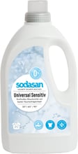 Органическое жидкое средство Sodasan Universal Sensitiv/Bright&White для стирки 1.5 л