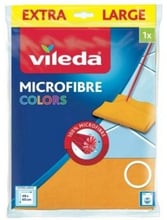 Тряпка для пола Vileda из микрофибры цветная 1 шт (4023103196506)