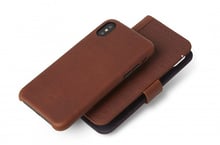 Decoded Leather Wallet 2-in-1 Brown (D8IPOXWC7CBN) for iPhone X/iPhone Xs