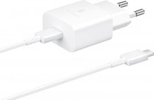 Samsung USB-C Wall Charger with Cable USB-C 15W White (EP-T1510XWEGRU)