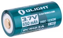 Аккумуляторная батарея Olight RCR 123 Li-Ion 650 mAh (2370.13.66)
