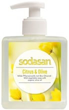 Sodasan Citrus-Olive Органическое жидкое мыло бактерицидное 300 ml
