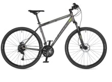 Велосипед AUTHOR (2023) Vertigo 29", рама 20", сріблястий (зелений)/чорний (2023139)
