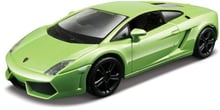 Автомодель Bburago Lamborghini Gallardo LP560-4 2008 (білий, світло-зелений металік, 1:32) (18-43020)