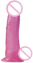 Фаллоимитатор LoveToy Jelly Studs Large Pink
