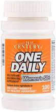 21st Century One Daily Woman's 50+ Multivitamin Multimineral 100 Tablets