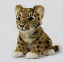 Мягкая игрушка Hansa Малыш амурского леопарда, 25 см
