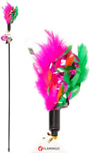 Дразнилка с перьями Flamingo Feather Stick для котов длина 59 см