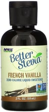 NOW Foods BetterStevia Liquid 59 ml /500 servings/ French Vanilla