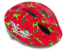 Шлем Author Trickie, красно зелёный размер 49-56 см