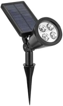 Светильник садовый аккумуляторный Neo Tools 2200мАч 180лм питание от солнечного света датчик сумерек на ножке IP44