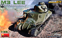 Танк MINIART M3 Lee, раннего выпуска с интерьером