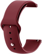 BeCover Sport Band Dark Red for Xiaomi iMi KW66 / Mi Watch Color / Haylou LS01 / Haylou LS02 (706349)