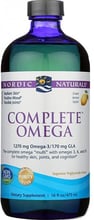 Nordic Naturals Complete Omega Lemon 1270 mg Омега 3-6-9 со вкусом лимона 473 мл