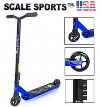 Трюковый самокат Scale Sports Leone, синий