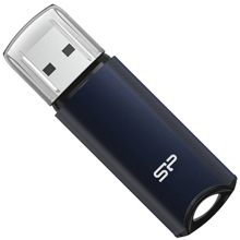 Silicon Power 64GB Marvel M02 USB 3.2 Aluminum Blue (SP064GBUF3M02V1B)
