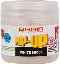 Бойл Brain fishing Pop-Up F1 White Shock (белый шоколад) 10mm 20g (200.58.54)