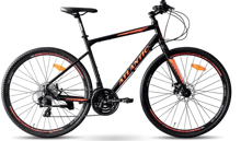 Велосипед Atlantic 2023' 28" Xyston DX Pro A52DXP-2849-BO L/19"/49см (2329) black/orange