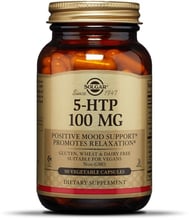 Solgar 5-HTP 100 mg 90 Veggie Caps 5-ГІДРОКСИ L-триптофан