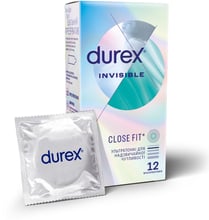 Презервативы латексные со смазкой DUREX № 12 INVISIBLE (ультратонкие)