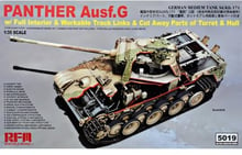 Модель Rye Field Model Немецкий средний танк Panther Ausf.G с полным интерьером (RFM-RM5019)