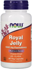 Now Foods Royal Jelly, 1,500 mg, 60 Veg Capsules (NF2565)