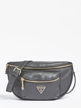 Женская поясная сумка Guess Manhattan Belt Bag черная (HWBG6994800-BLA)