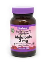 Bluebonnet Nutrition Мелатонин Melatonin 3 мг Малиновый Вкус 60 таблеток