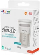 Стерильные пищевые пакеты Akuku 150 мл (A0011)