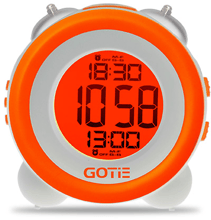 Настольные часы с будильником GOTIE GBE-200P	