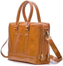 Solier ABERDEEN Leather Bag Camel (SL02Camel) for MacBook Pro 15"