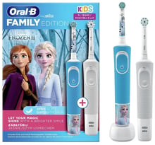 Braun Oral-B D103 Frozen + Pro 1 D305 Family Edition