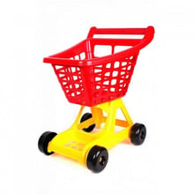 Дитячий ігровий Візок для супермаркету ТехноК 4227TXK, 56х47х36.5 см (Червоний)
