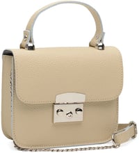 Женская сумка-сэтчел Ricco Grande бежевая (1l623-beige)