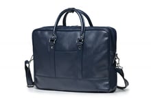 Solier Leather Bag Blue (S04Blue) for MacBook Pro 15"