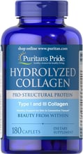 Puritan's Pride Hydrolyzed Collagen 1000 mg 180 caps