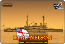 Броненосец COMBRIG HMS Lord Nelson Battleship, 1908 (Корпус по ватерлинию)