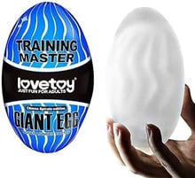 Мастурбатор LoveToy Traning Master Giant Egg Masturbator Blue