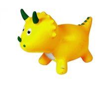 Детский прыгун METR+ Динозавр BT-RJ-0069 резиновый (Yellow)